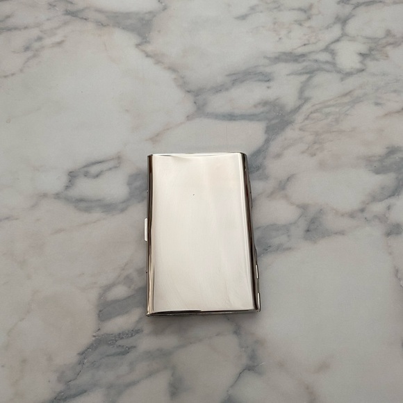 SILVER CARD CASE - Picture 3 of 5